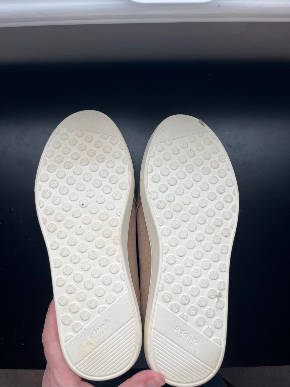 Dr. Scholl's Women’s Slip-On Perforated Loafers - Taupe - Picture 5 of 8